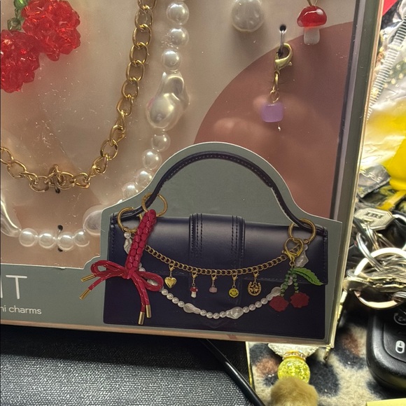 Bag Charm Kit with Red and Gold - Picture 6 of 6